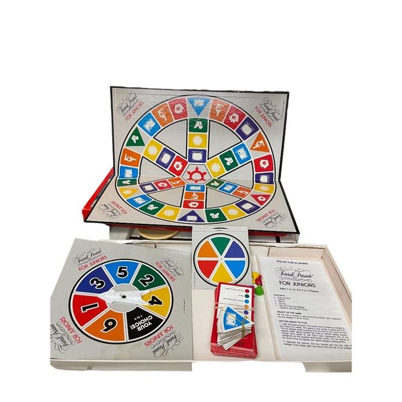 Vintage TRIVIAL PURSUIT for Juniors 1987 Horn Abbot Complete Game - Picture 8 of 13